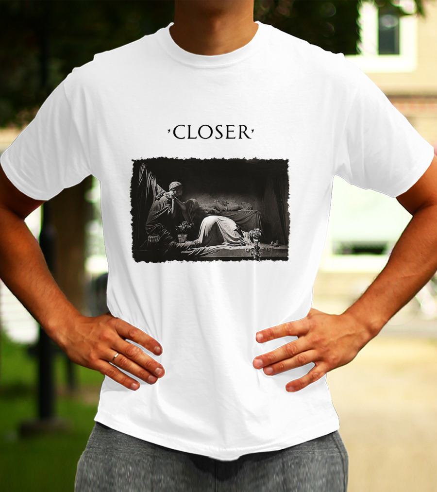 Joy Division Closer Album Cover Artistic Rendition T-Shirt