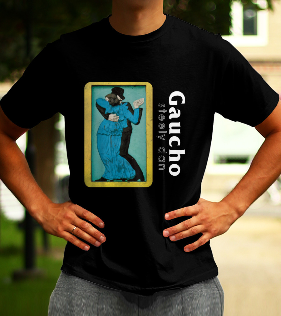 Gaucho Steely Dan Dancing Couple Artwork T-Shirt