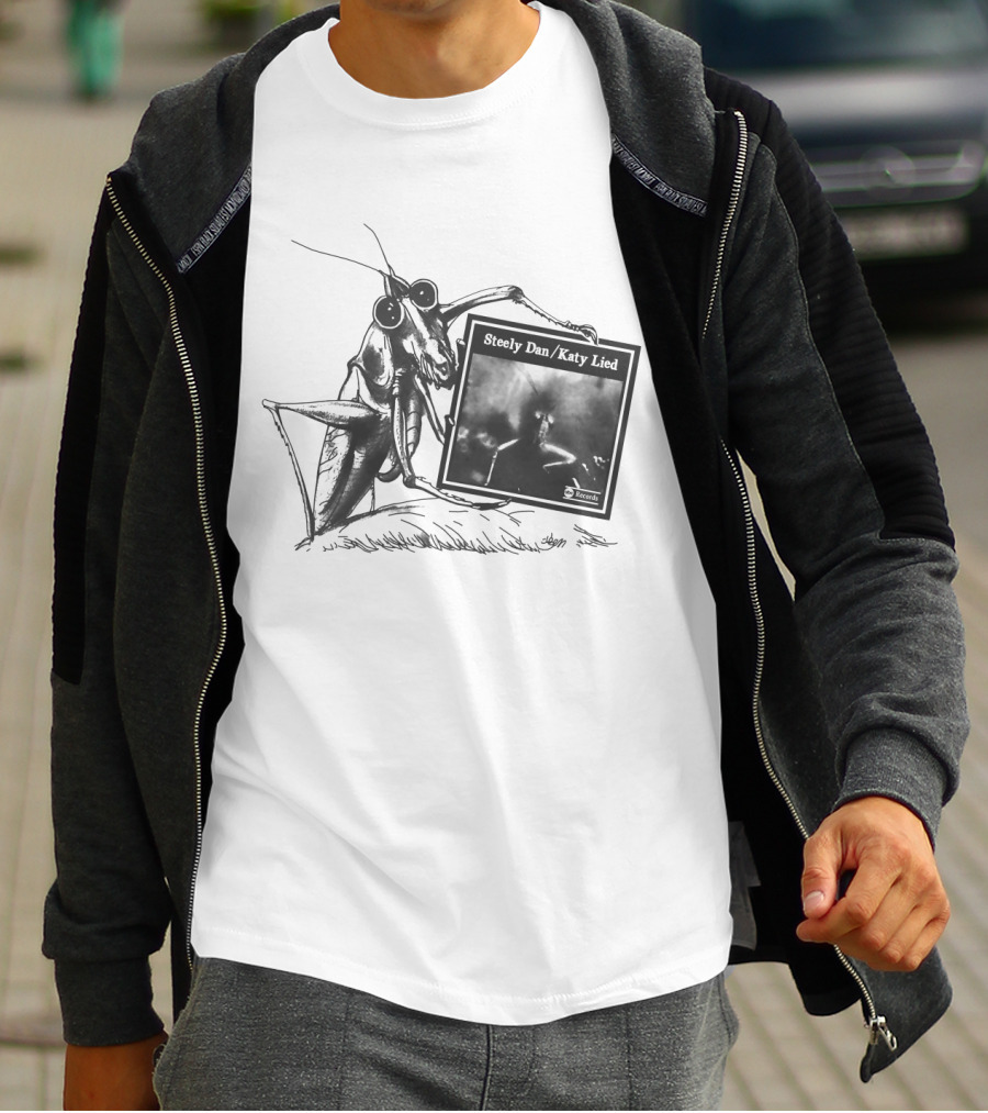 Steely Dan Katy Lied Album Cover Illustration Mantid T-Shirt