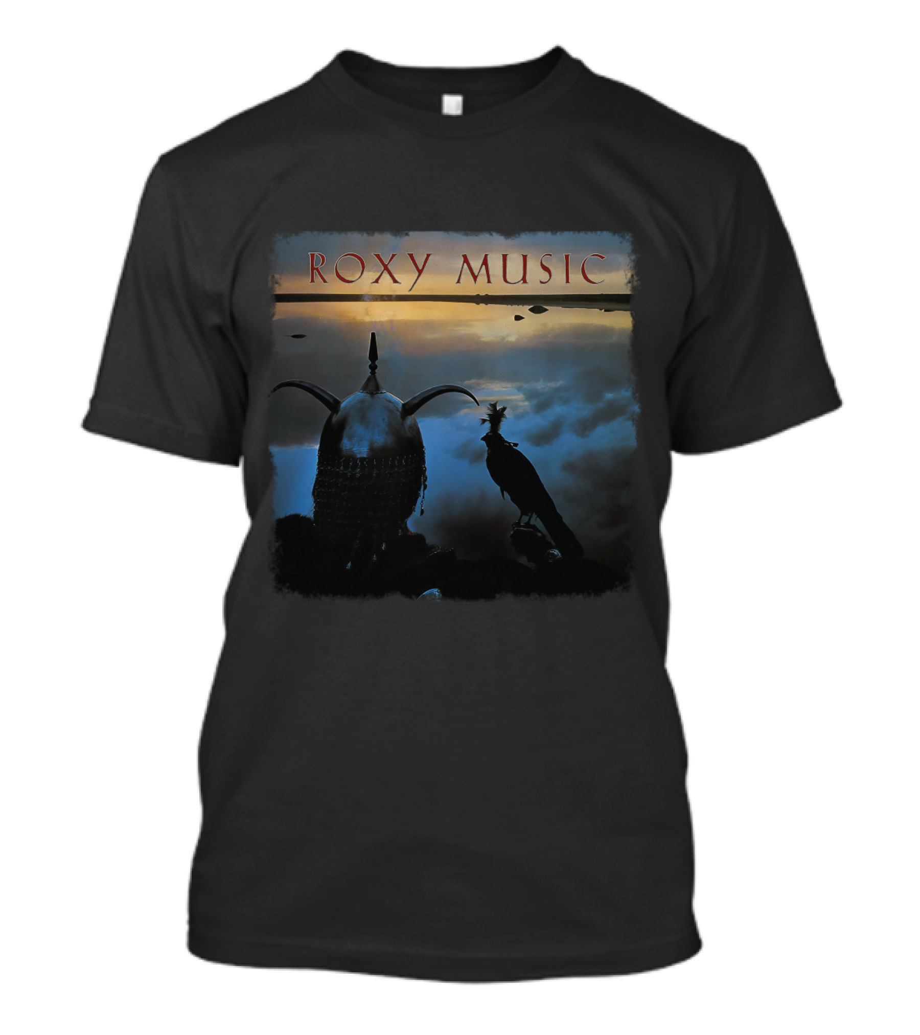 Roxy Music Album Cover With Mystical Landscape Scene T-Shirt