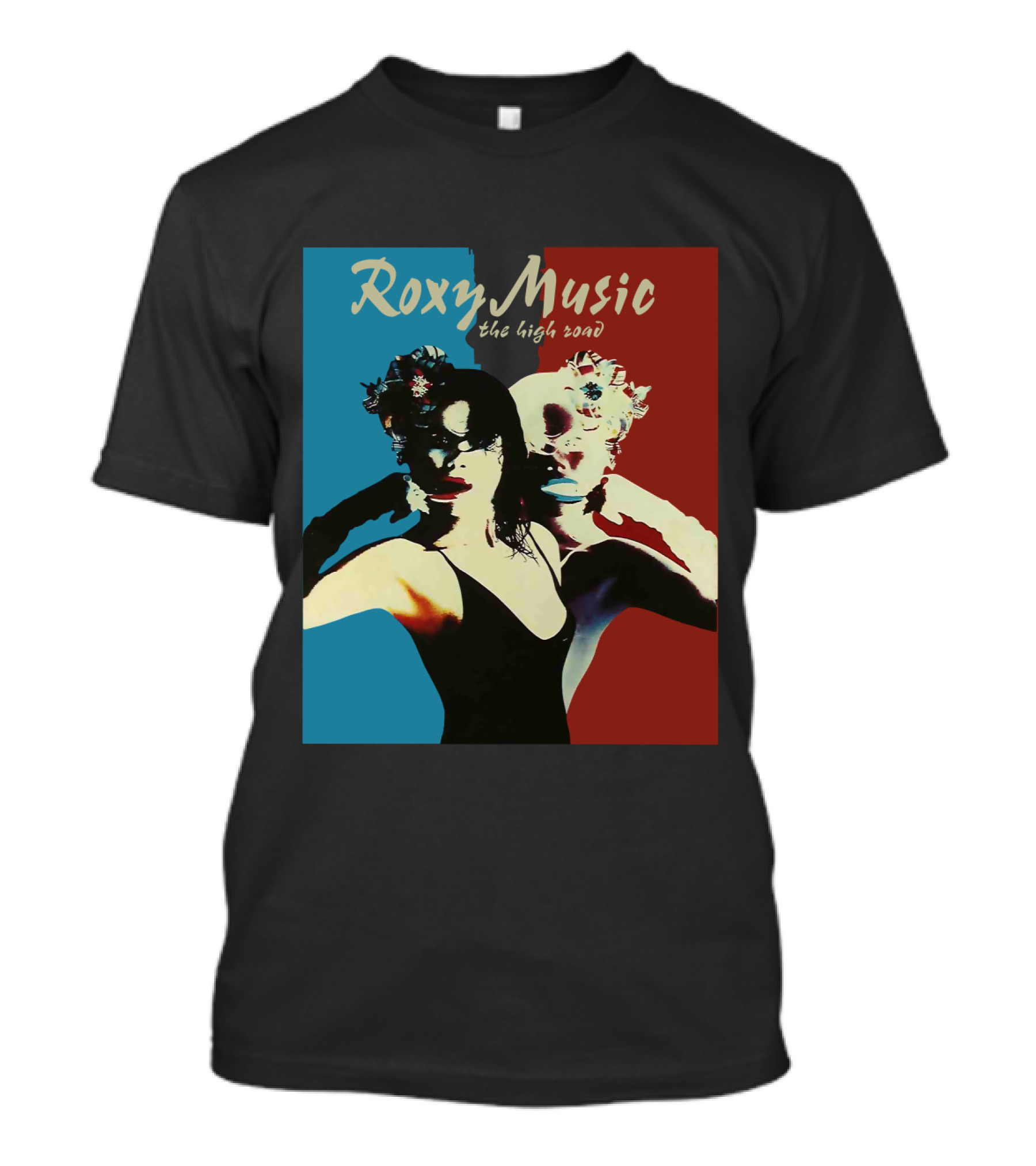 Roxy Music The High Road Dual-Tone T-Shirt