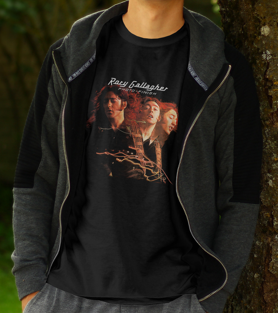 Rory Gallagher Photo-Finish Album Cover T-Shirt