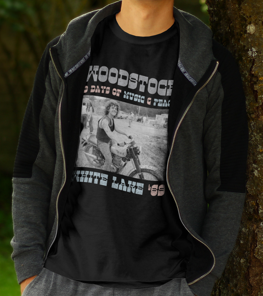 Woodstock 3 Days Of Music & Peace White Lake '69 T-Shirt