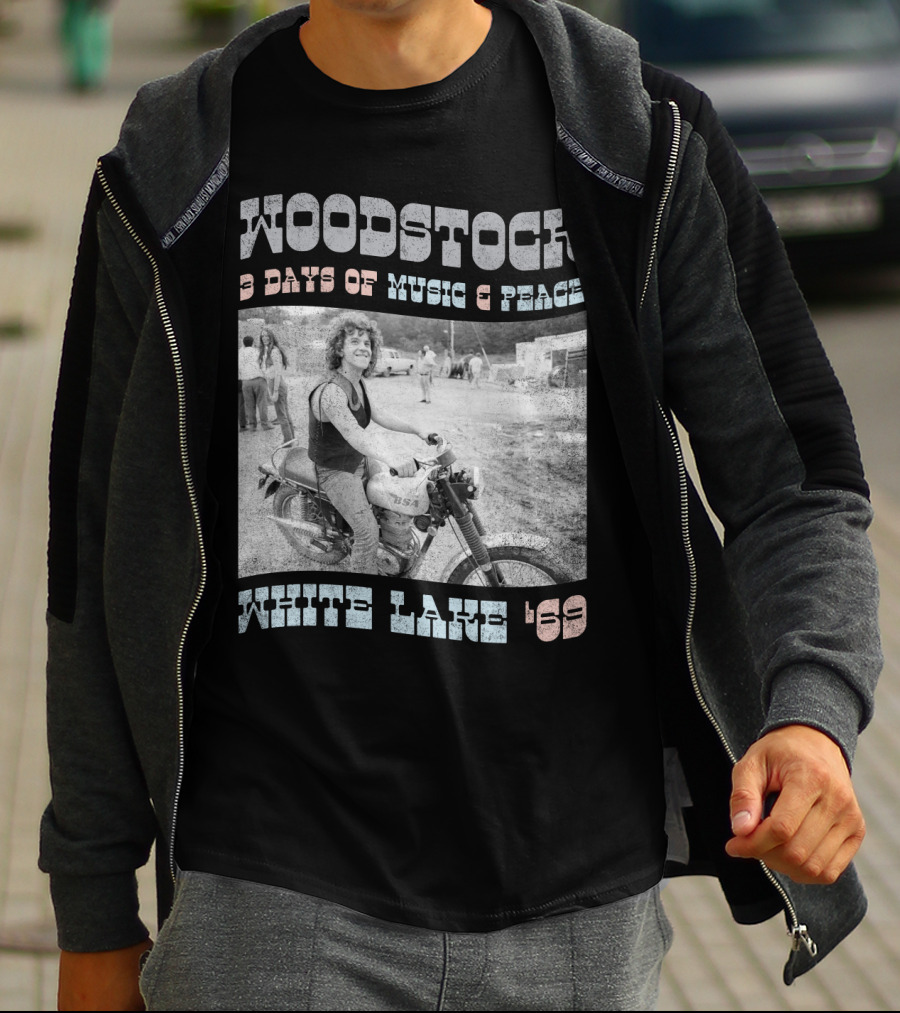 Woodstock 3 Days Of Music & Peace White Lake '69 T-Shirt