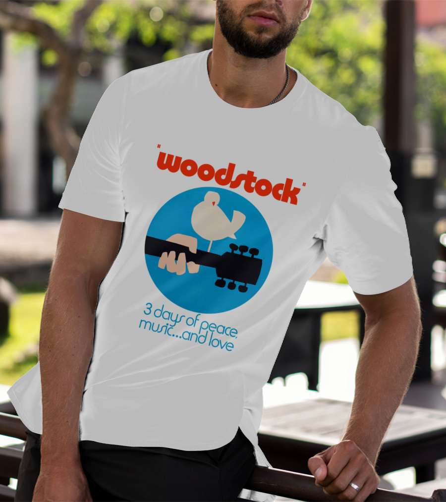 Woodstock 3 Days Of Peace Music And Love T-Shirt