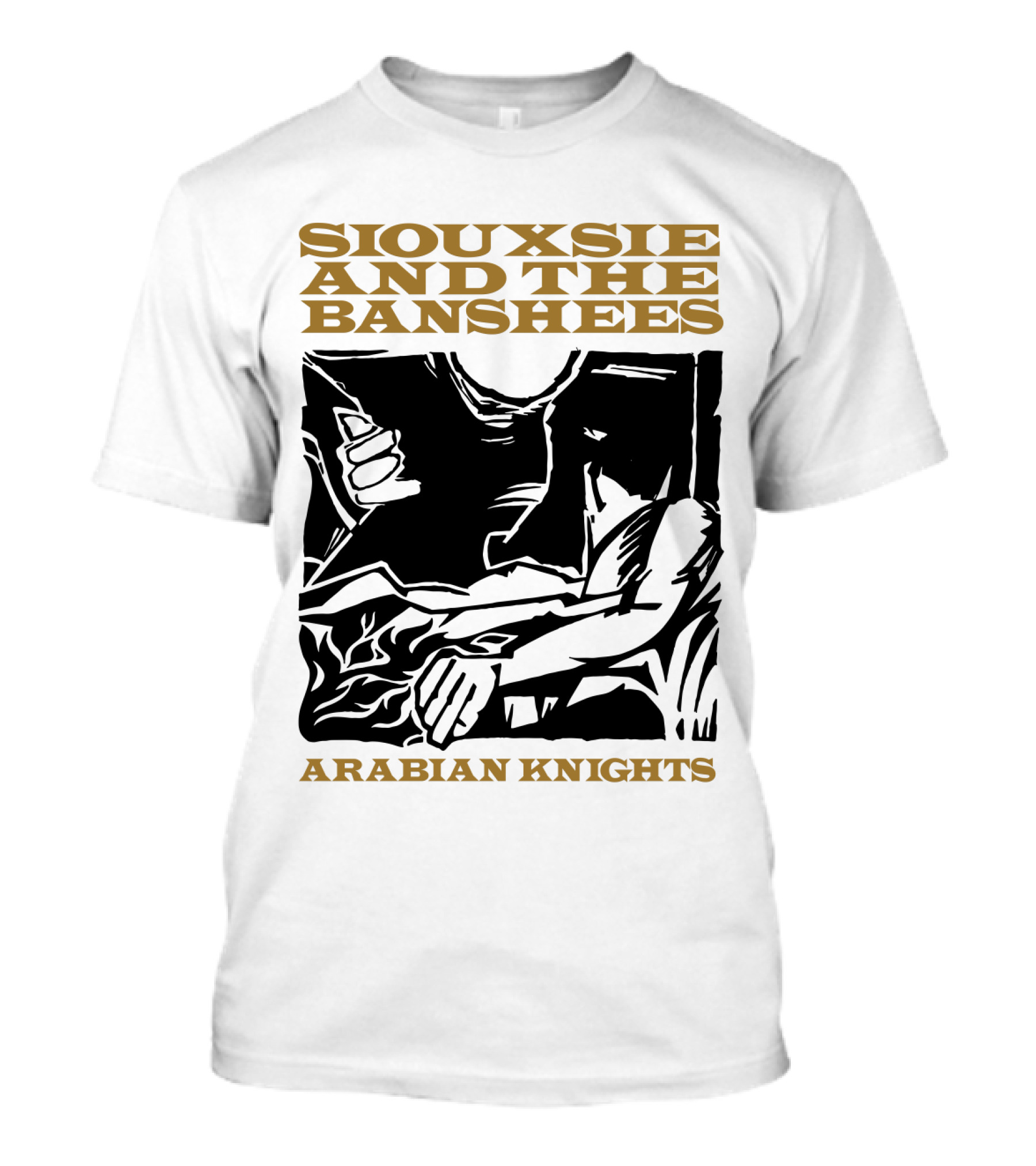 Siouxsie And The Banshees Arabian Knights Graphic Satb T-Shirt