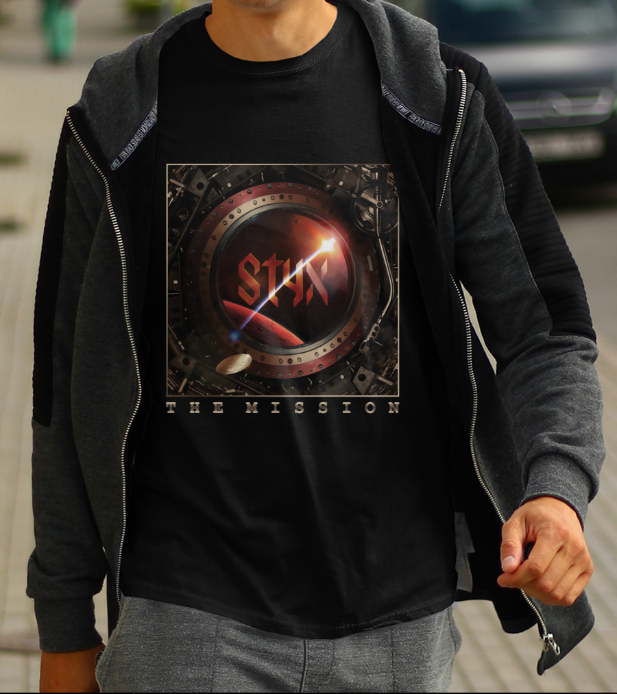 Styx The Mission Spacecraft Window T-Shirt