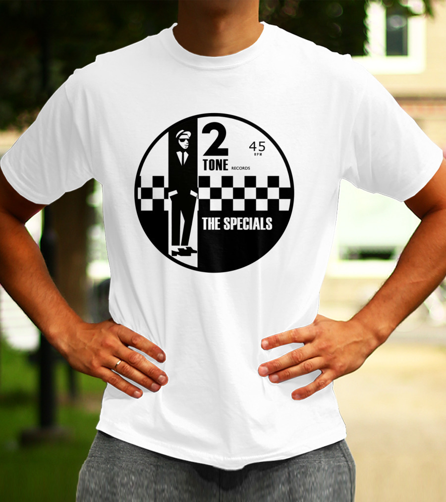 The Specials 2 Tone Records 45 Rpm T-Shirt