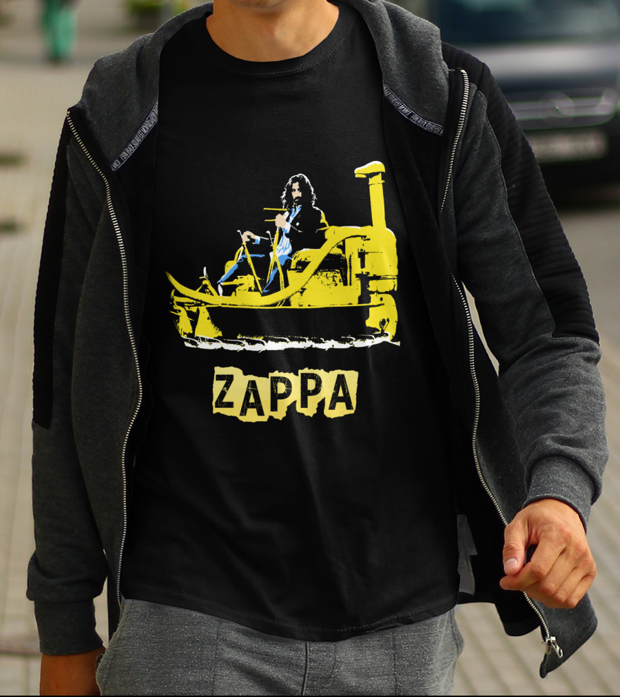 Zappa Bulldozer Yellow T-Shirt
