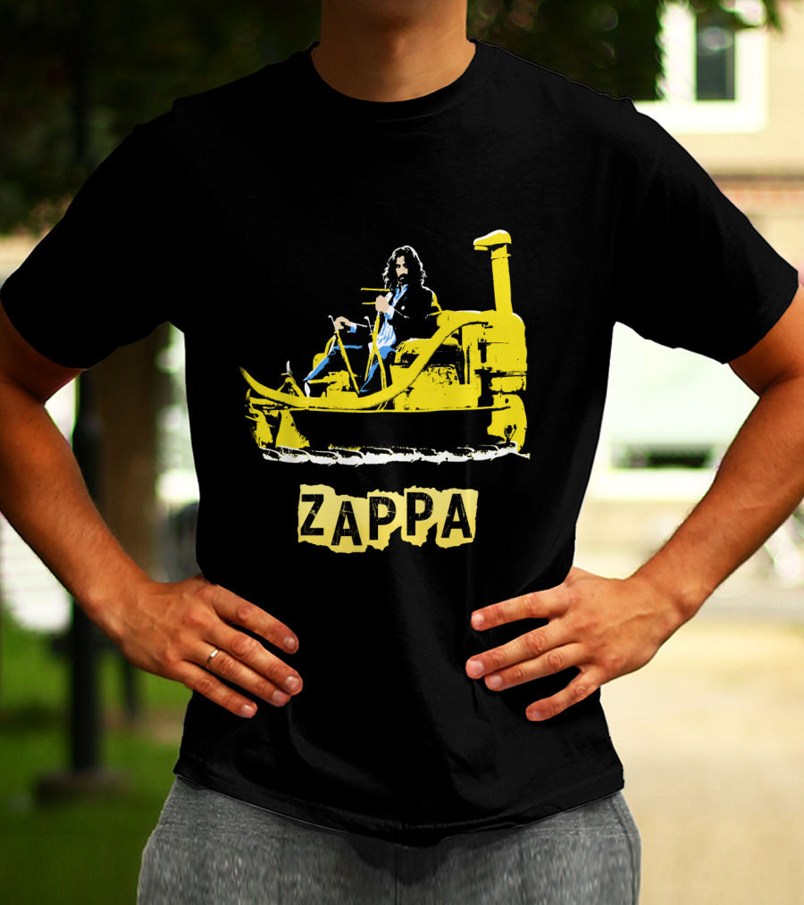 Zappa Bulldozer Yellow T-Shirt