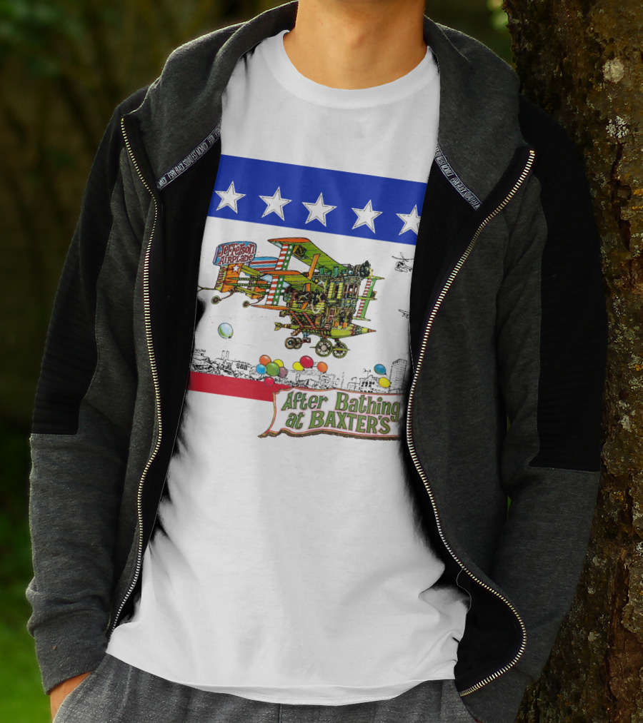 Jefferson Airplane After Bathing At Baxter's Vintage Artwork T-Shirt