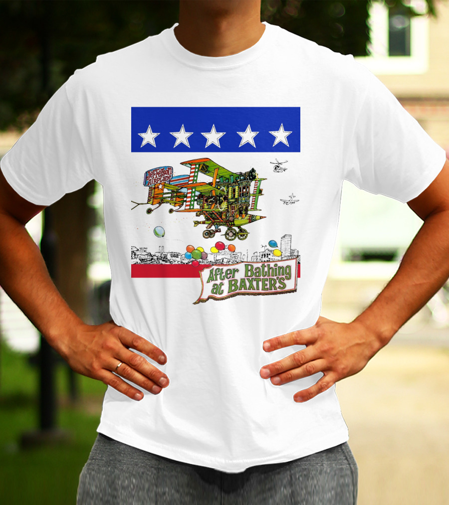 Jefferson Airplane After Bathing At Baxter's Vintage Artwork T-Shirt