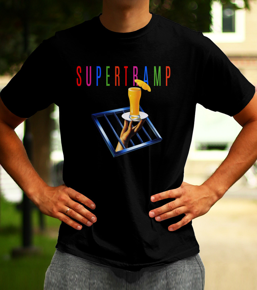 Supertramp Breakfast In America Album Artwork T-Shirt