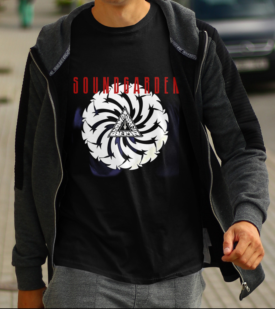 Soundgarden Badmotorfinger Spiral T-Shirt