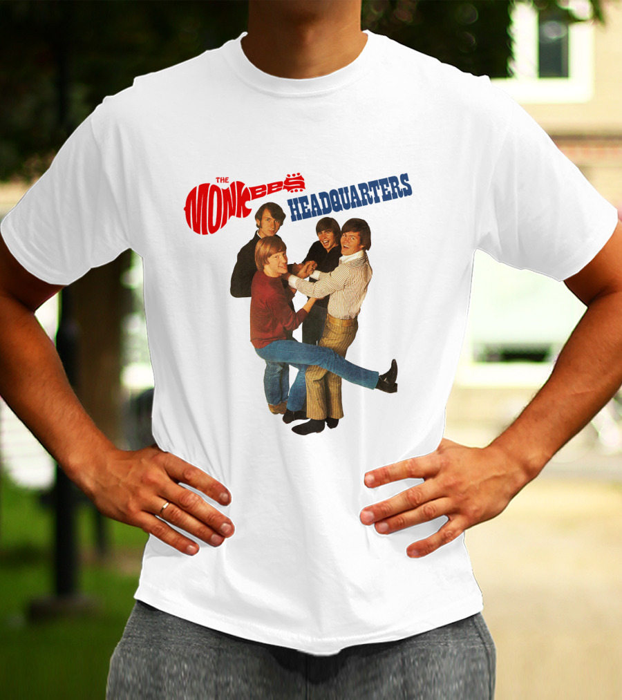The Monkees Headquarters Album Cover Group Photo T-Shirt