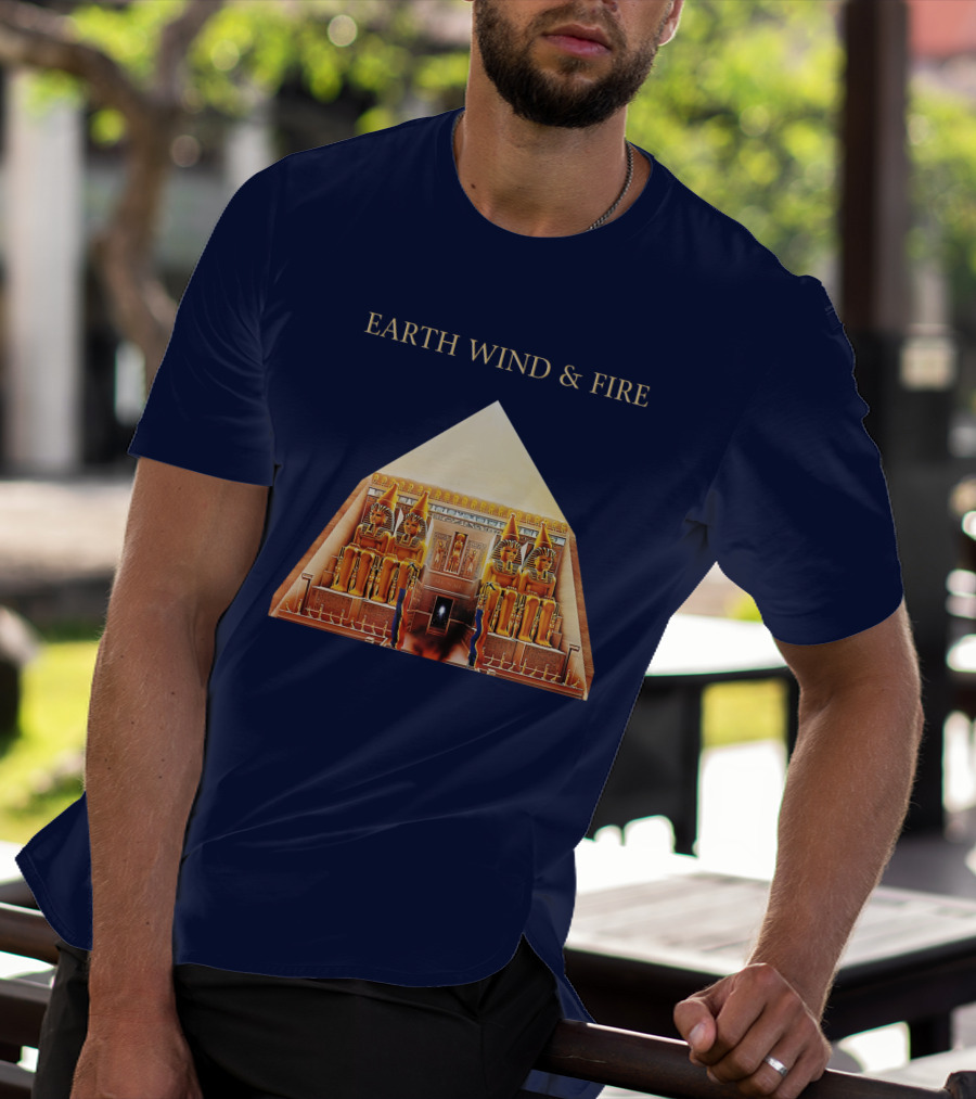 Earth Wind & Fire Pyramid Egyptian Theme T-Shirt