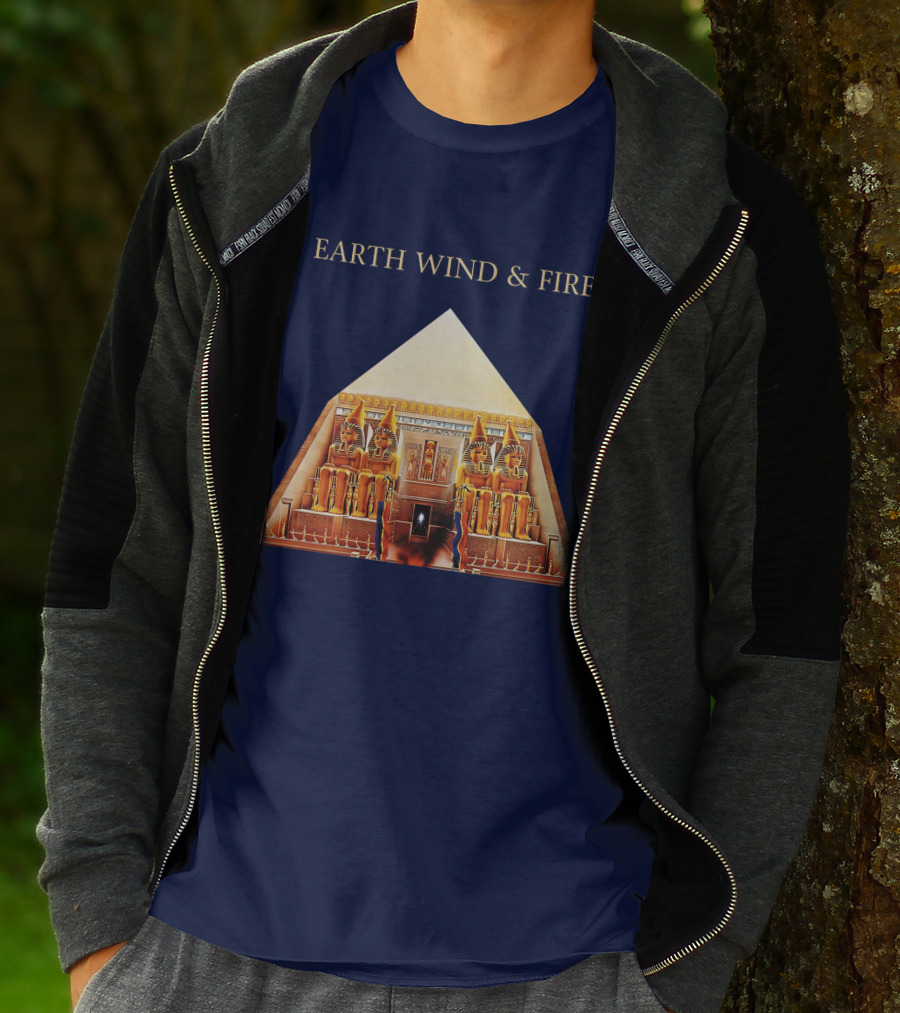 Earth Wind & Fire Pyramid Egyptian Theme T-Shirt