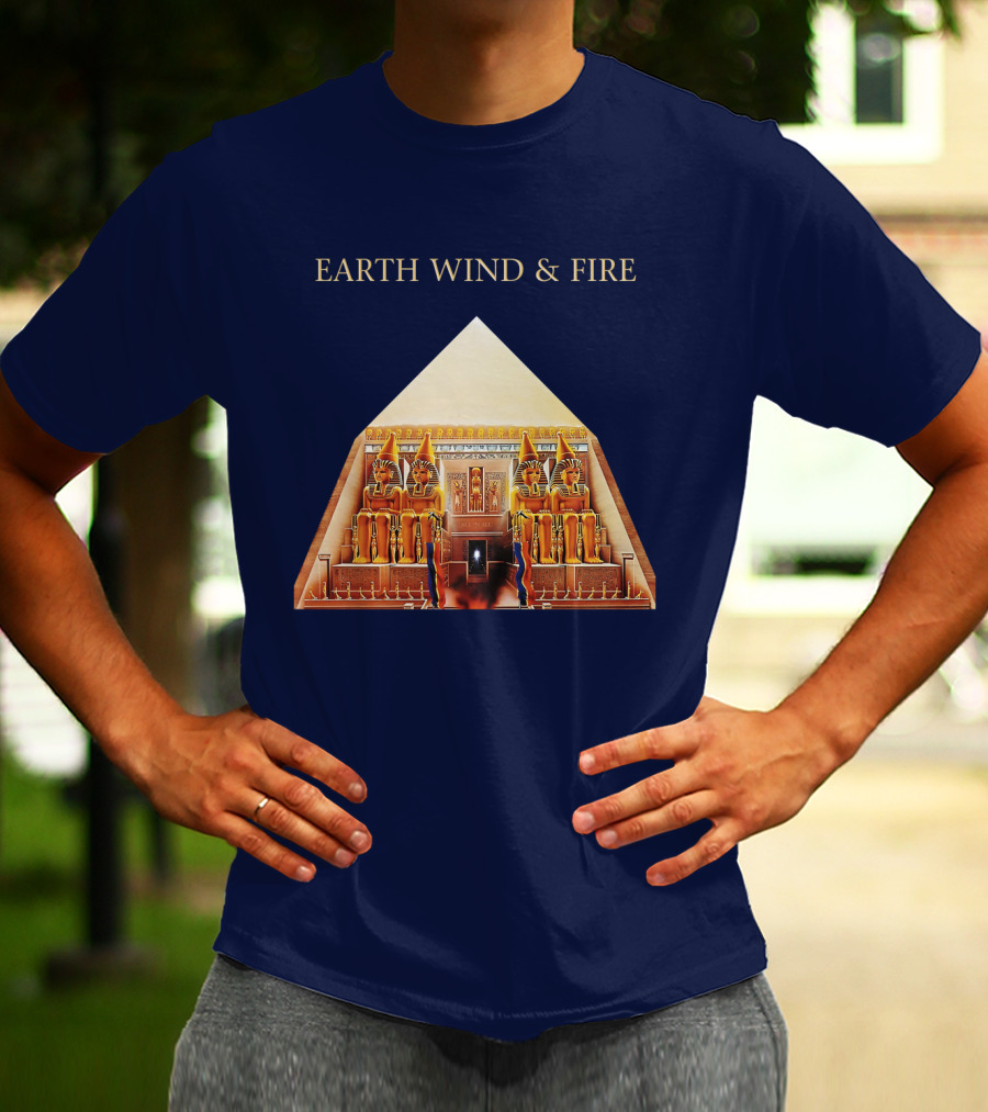 Earth Wind & Fire Pyramid Egyptian Theme T-Shirt