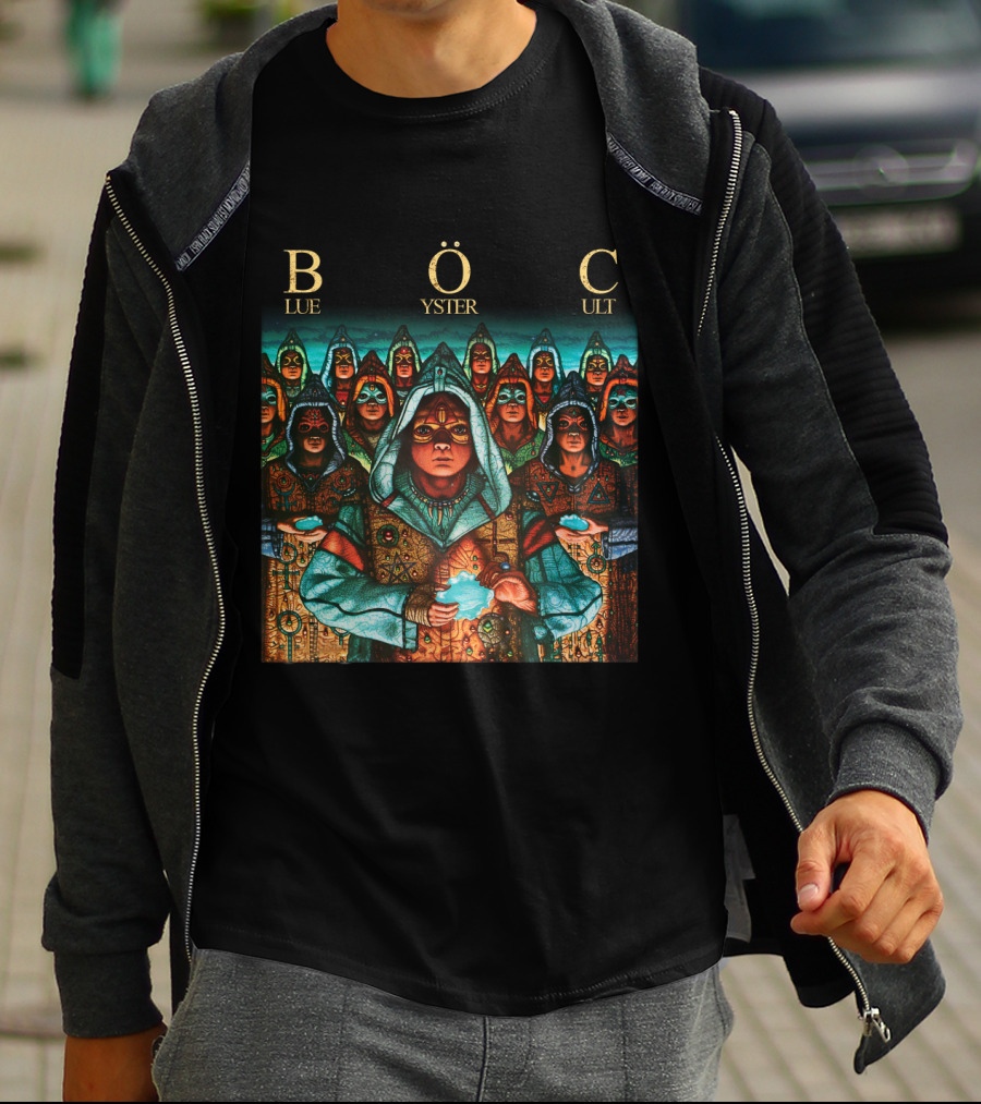Blue Öyster Cult Group Artwork T-Shirt