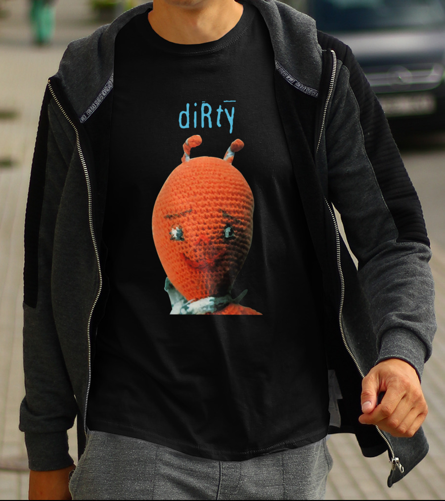 Dirty Sny 9 Crocheted Character T-Shirt