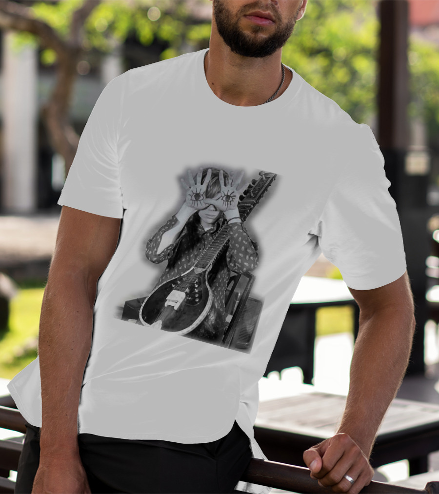 Psychedelic Eyes With Sitar Vibes T-Shirt