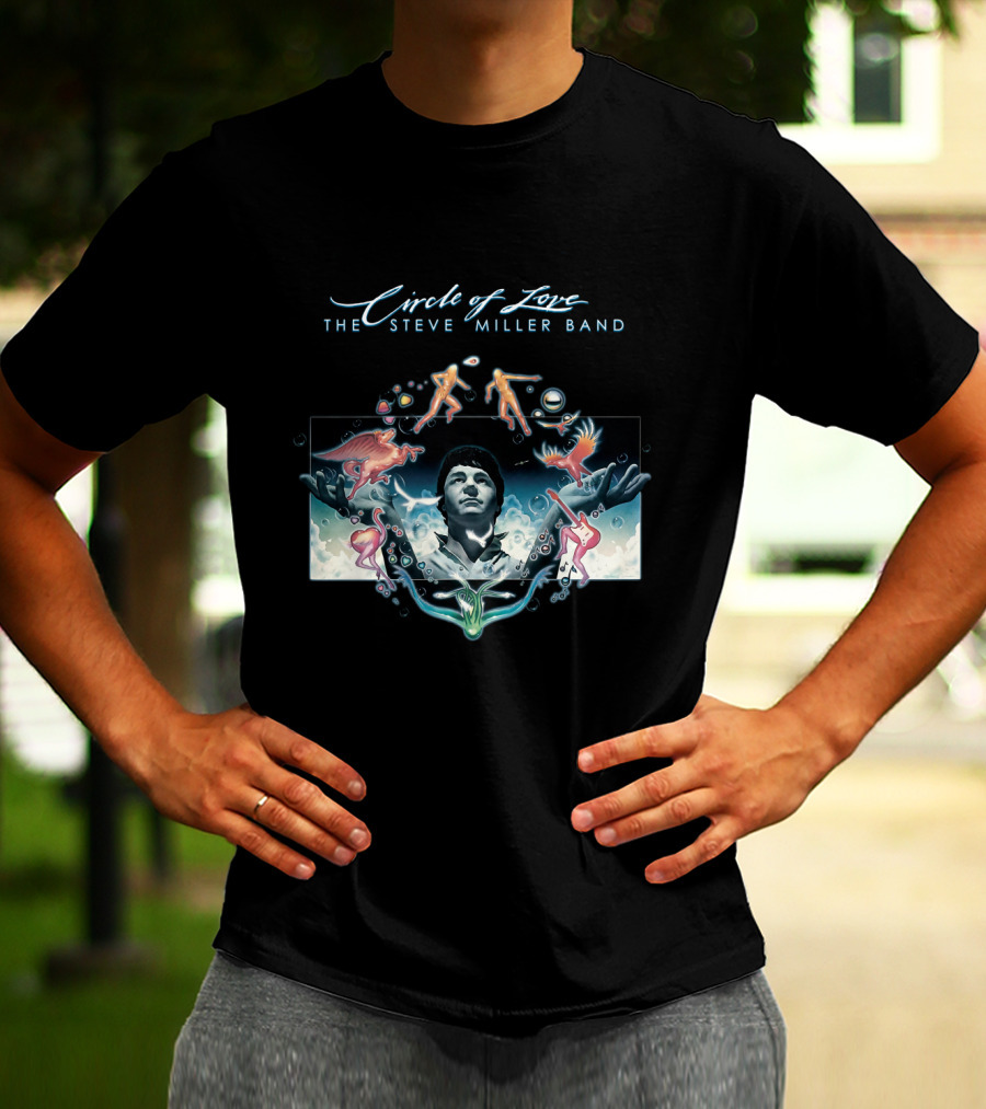 Circle Of Love The Steve Miller Band Album Cover Artwork T-Shirt