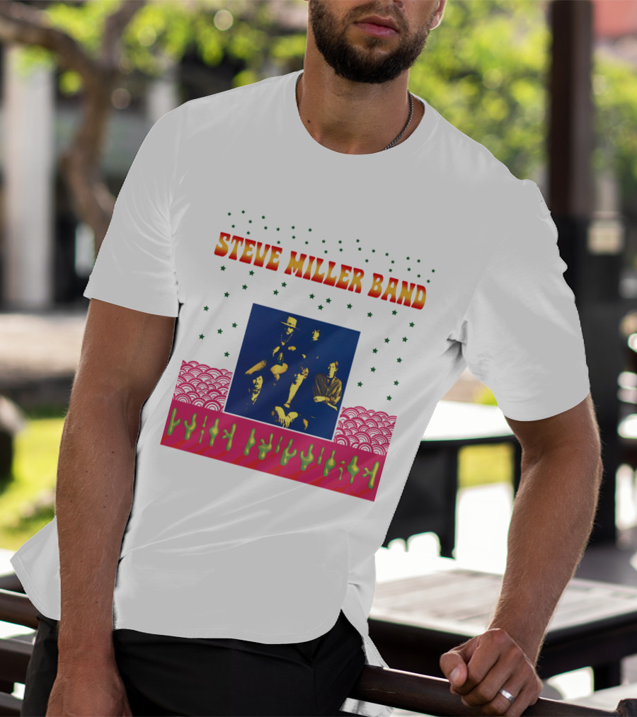 Steve Miller Band Cactus And Stars T-Shirt