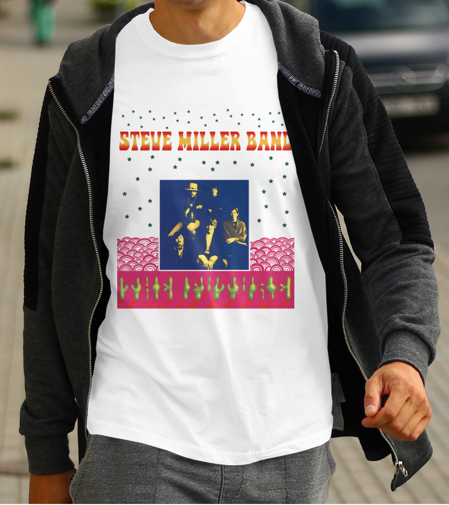 Steve Miller Band Cactus And Stars T-Shirt
