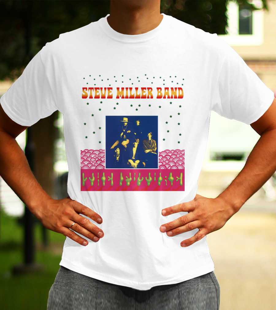 Steve Miller Band Cactus And Stars T-Shirt