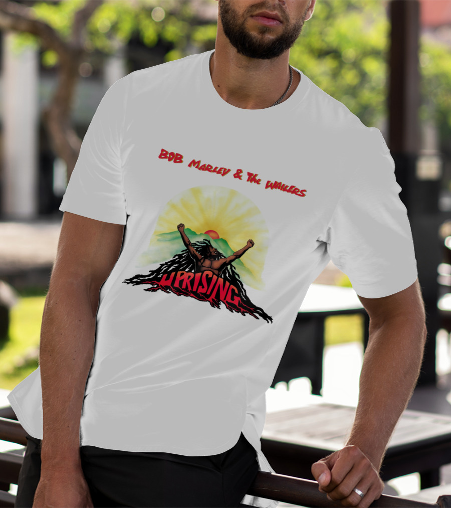 Bob Marley & The Wailers Uprising Sun Mountain Freedom T-Shirt