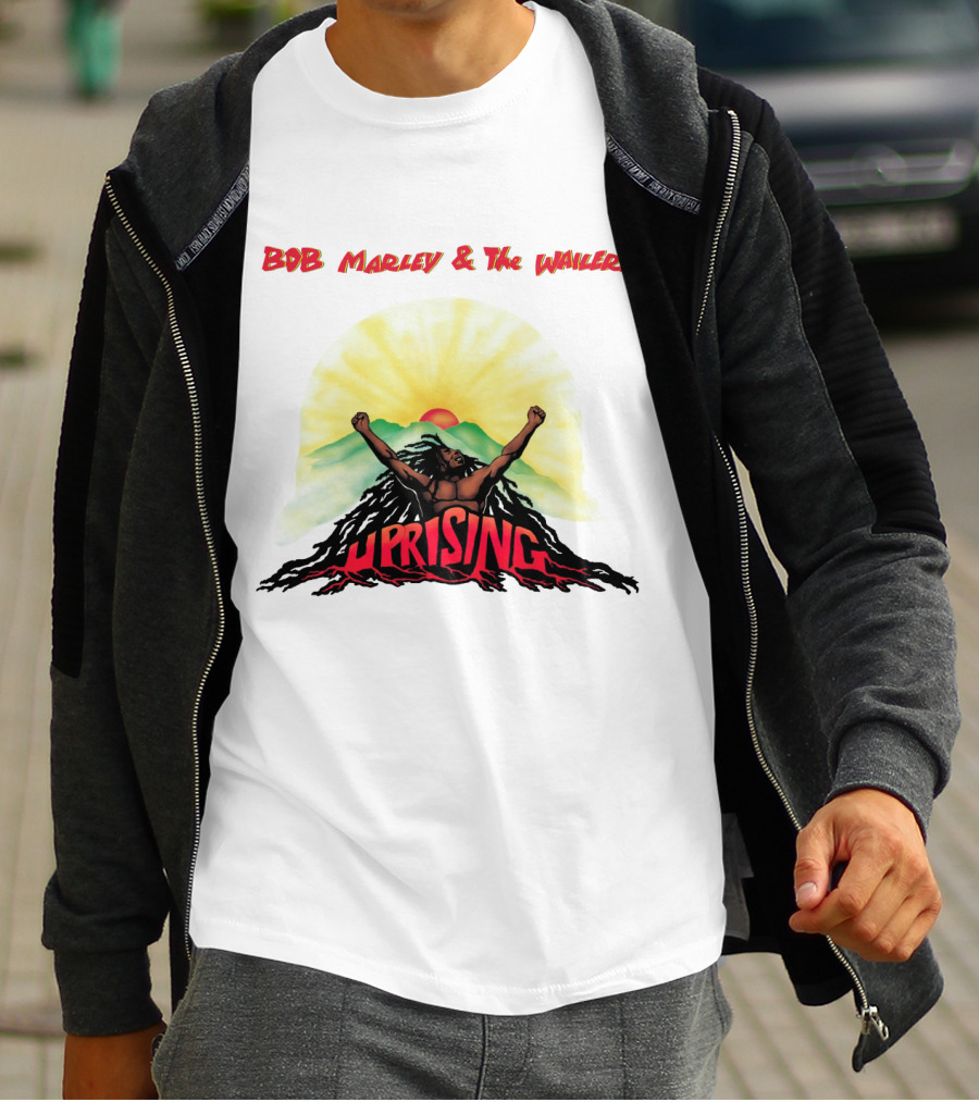 Bob Marley & The Wailers Uprising Sun Mountain Freedom T-Shirt