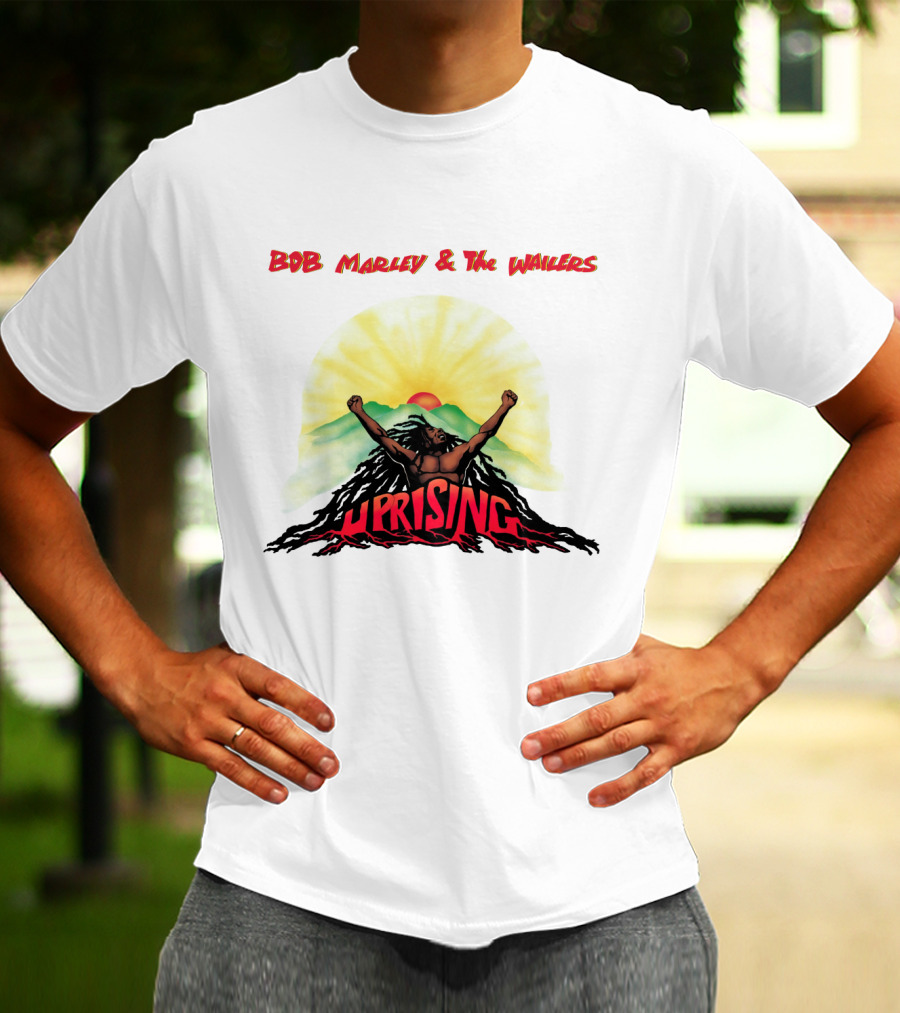 Bob Marley & The Wailers Uprising Sun Mountain Freedom T-Shirt