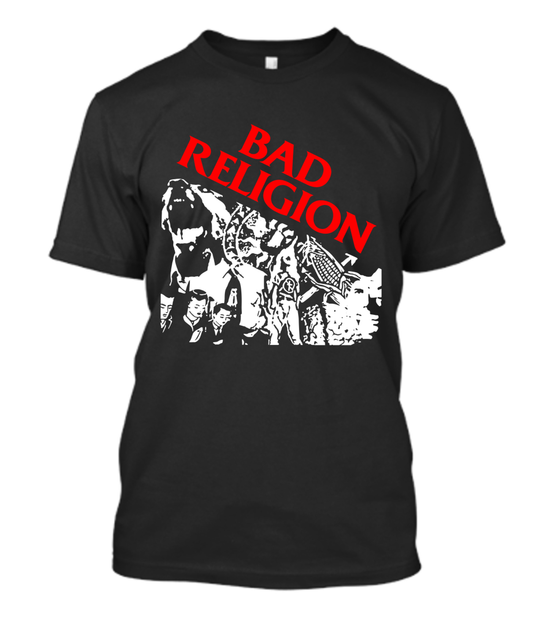 Bad Religion Collage Iconography T-Shirt