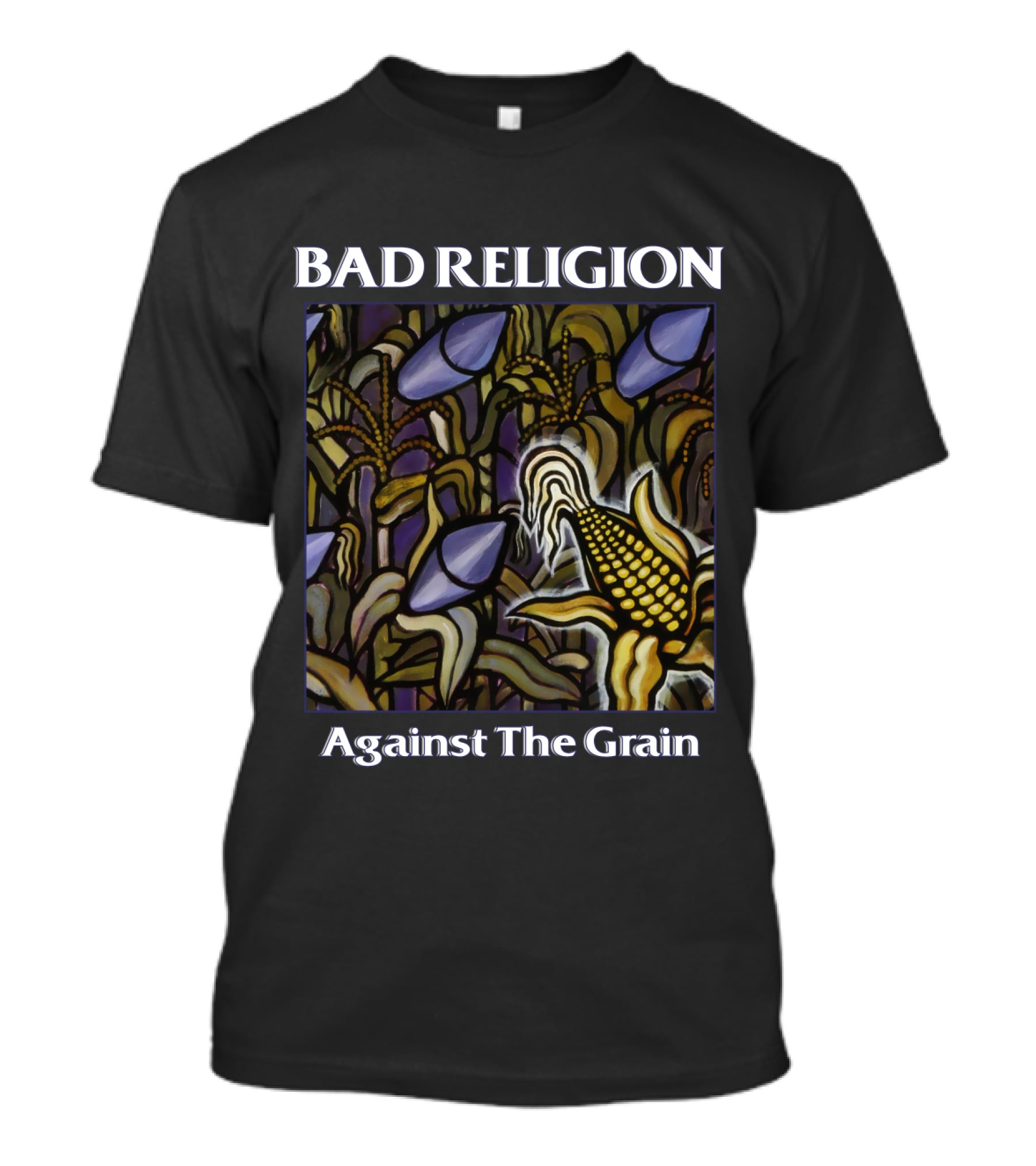 Bad Religion Against The Grain Cornfield Art T-Shirt