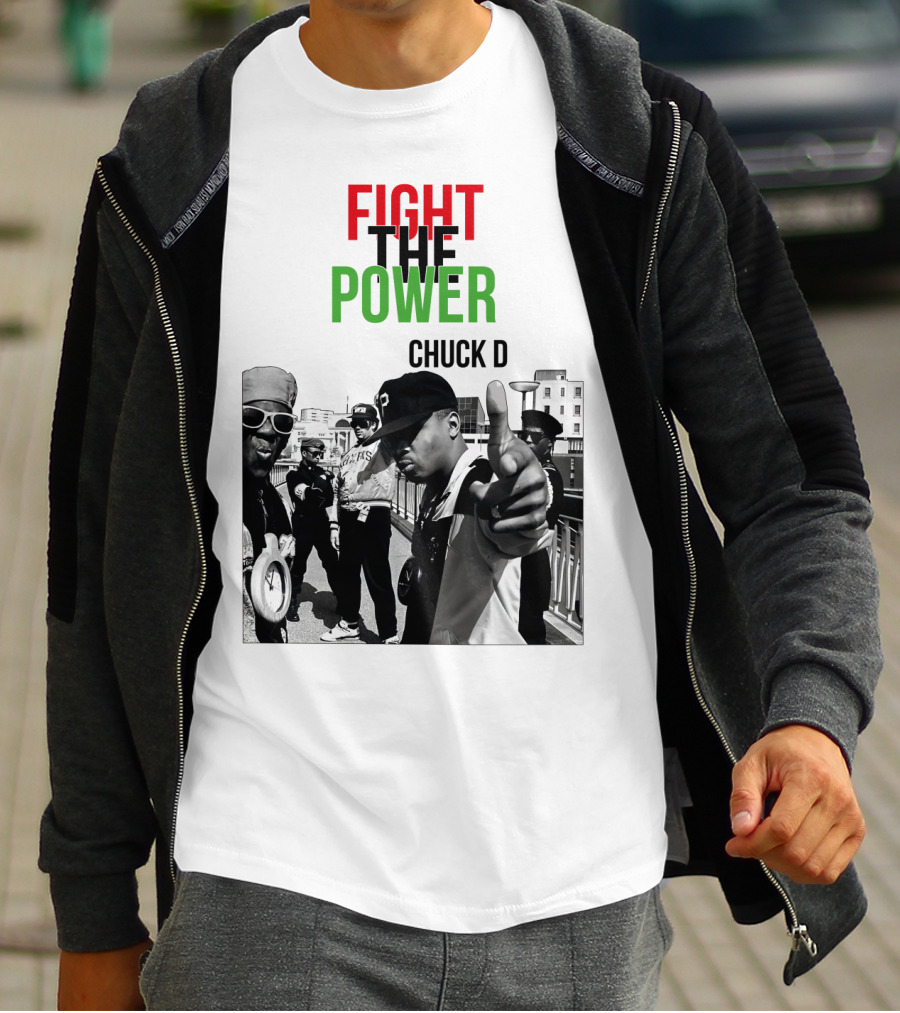 Fight The Power Chuck D T-Shirt
