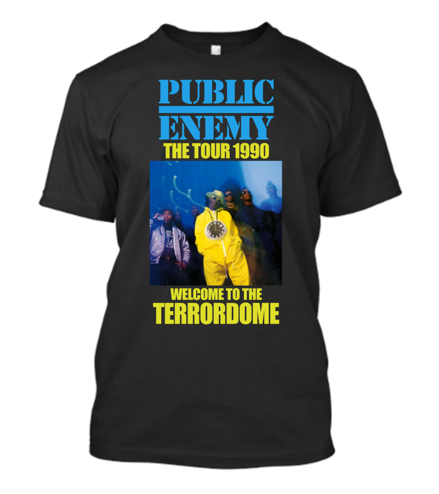 Public Enemy The Tour 1990 Welcome To The Terrordome T-Shirt