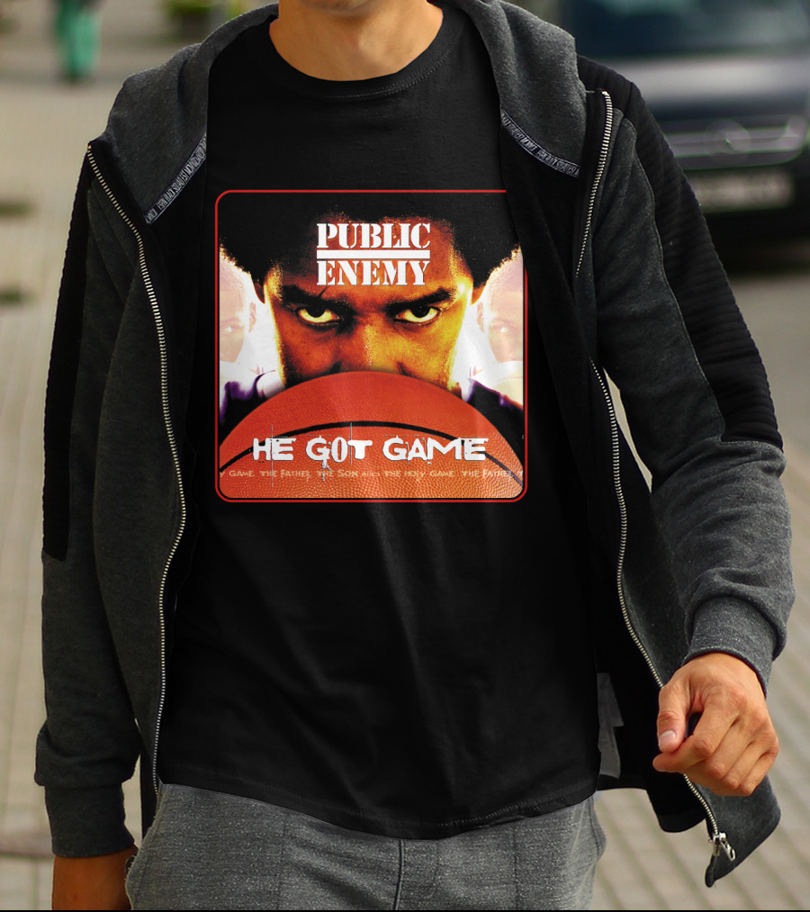 Public Enemy He Got Game The Father The Son And The Holy Game T-Shirt
