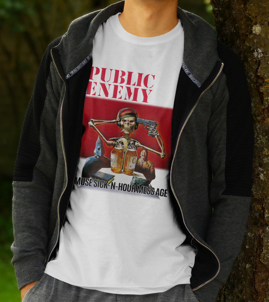 Public Enemy Muse Sick-N-Hour Mess Age T-Shirt