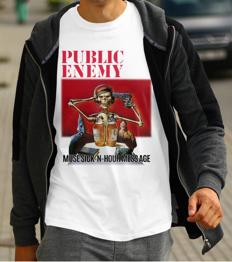 Public Enemy Muse Sick-N-Hour Mess Age T-Shirt