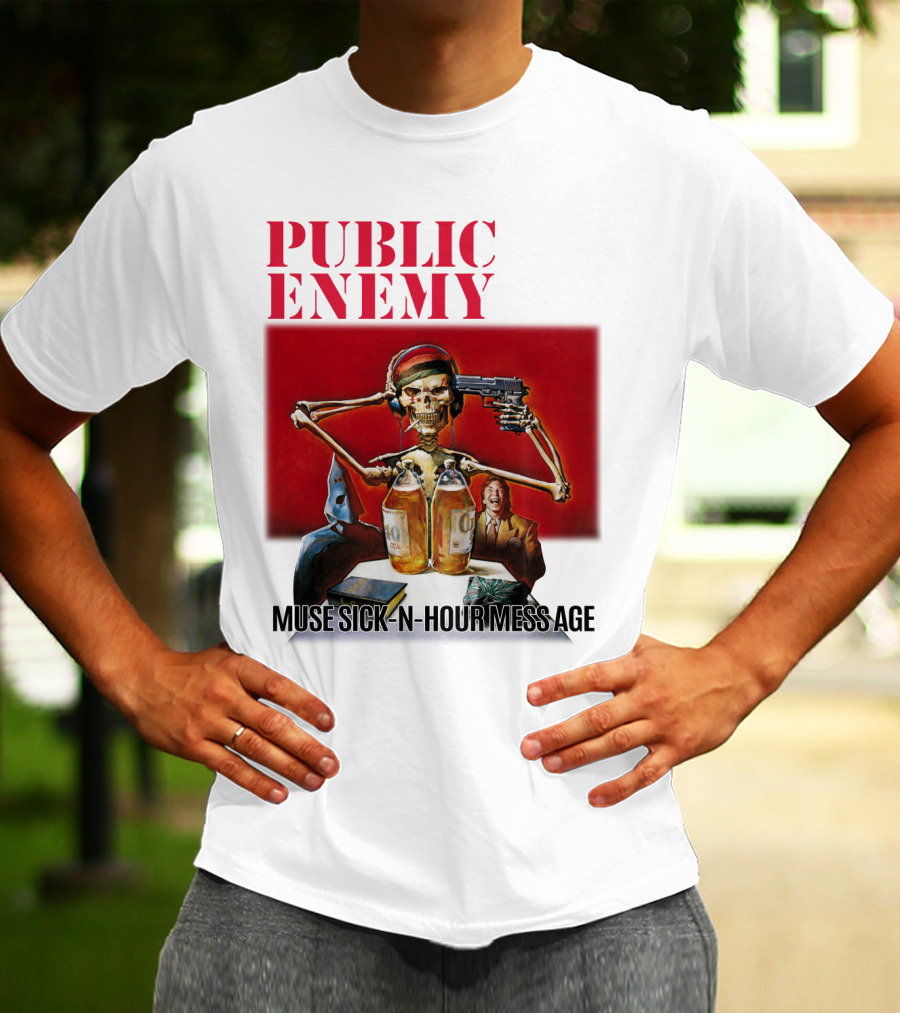 Public Enemy Muse Sick-N-Hour Mess Age T-Shirt