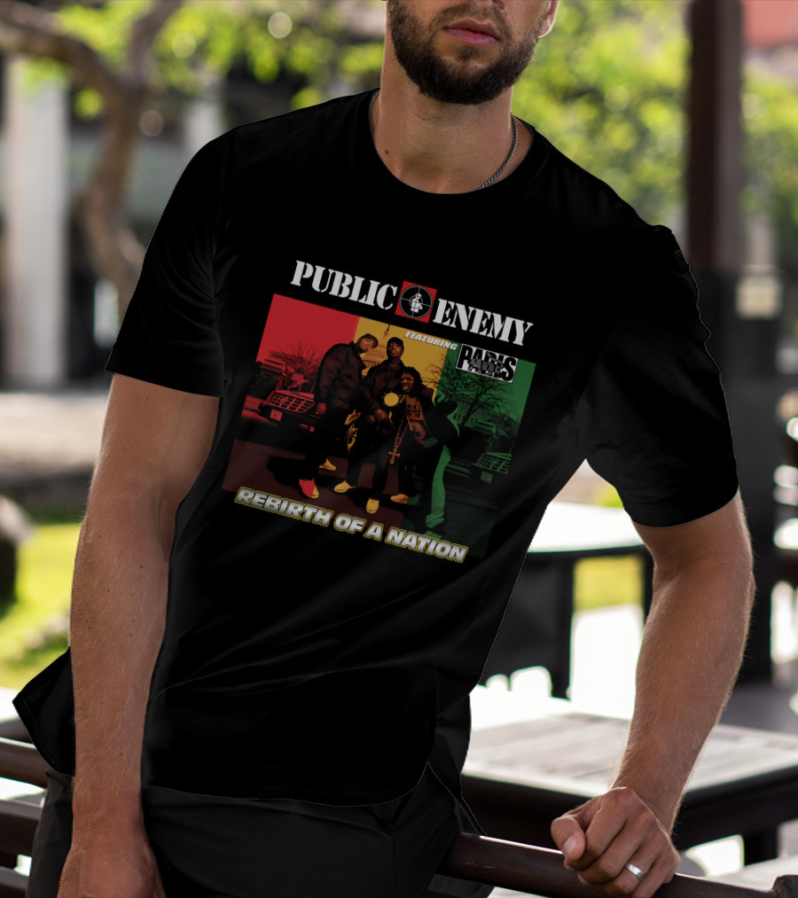 Public Enemy Rebirth Of A Nation Featuring Paris T-Shirt