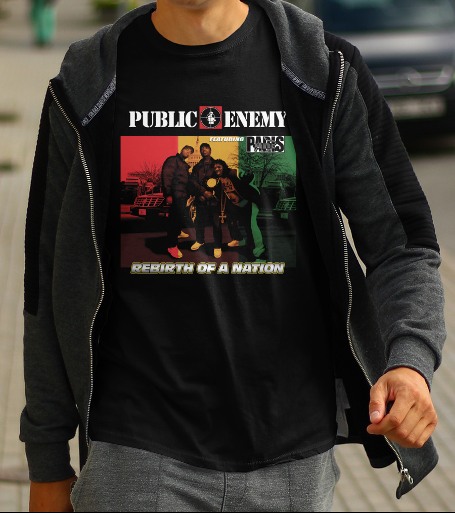 Public Enemy Rebirth Of A Nation Featuring Paris T-Shirt