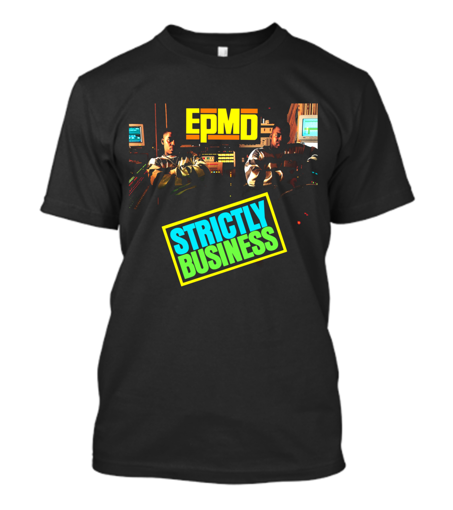 Epmd Strictly Business Album Cover With Studio T-Shirt