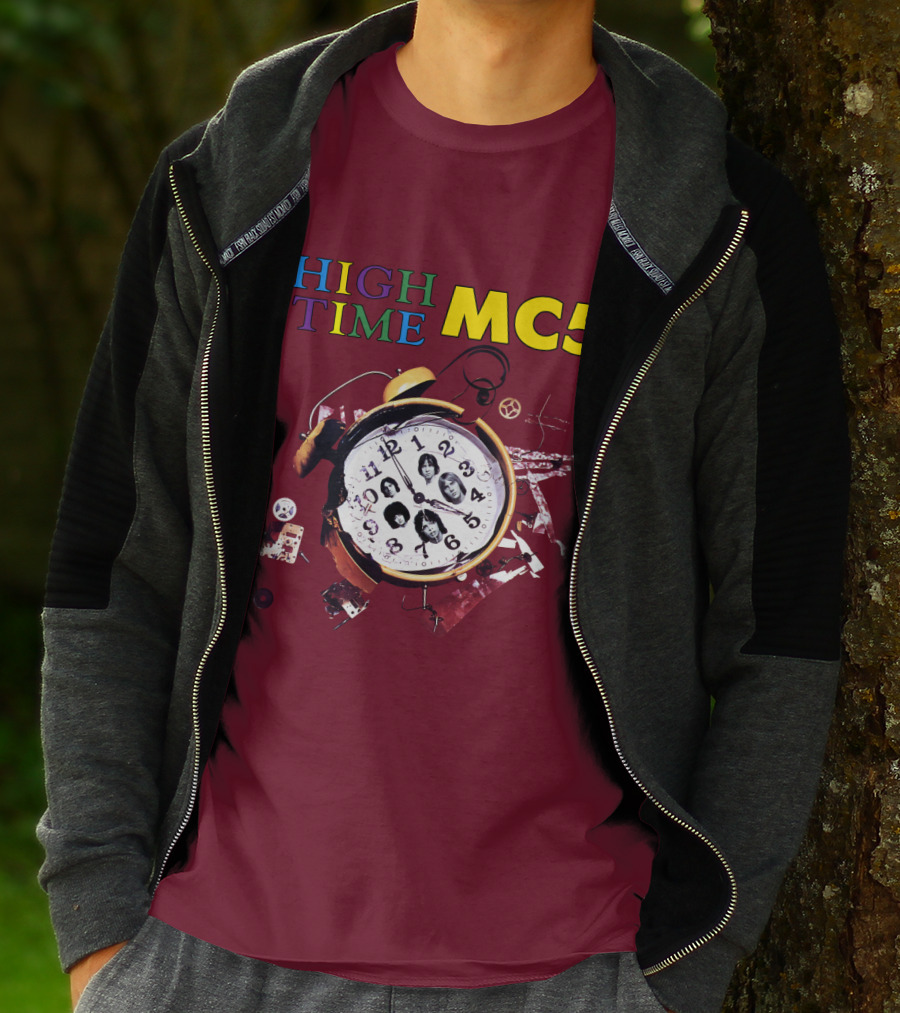 High Time Mc5 Clock T-Shirt