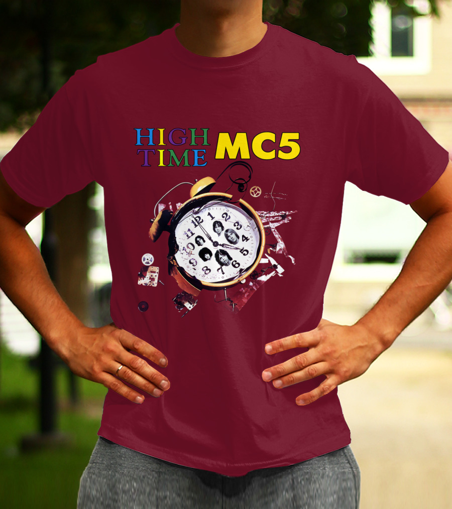 High Time Mc5 Clock T-Shirt