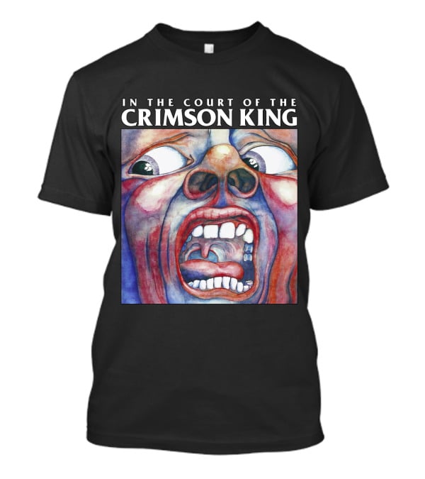 In The Court Of The Crimson King King Crimson Album Cover Iconic Artwork T-Shirt