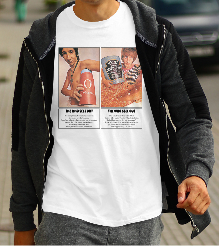 The Who Sell Out Odorono And Heinz Baked Beans T-Shirt