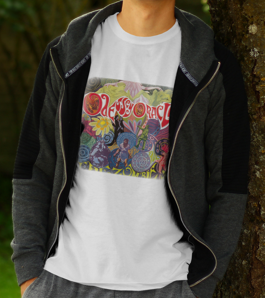 Odessey And Oracle The Zombies Psychedelic Floral T-Shirt