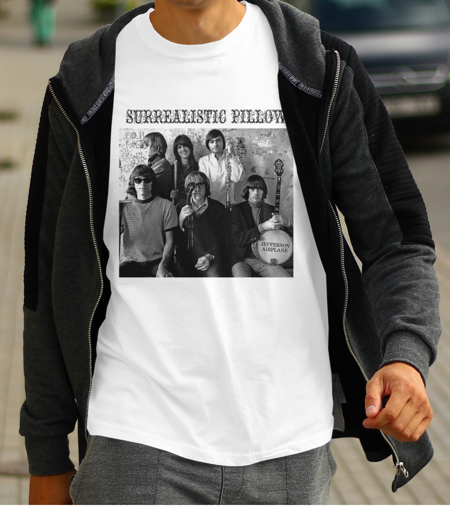 Jefferson Airplane Surrealistic Pillow 1967 Album Cover Photo T-Shirt