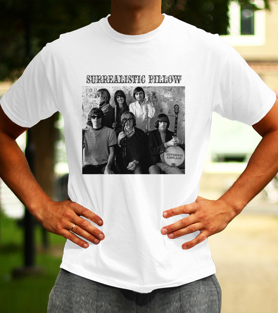 Jefferson Airplane Surrealistic Pillow 1967 Album Cover Photo T-Shirt